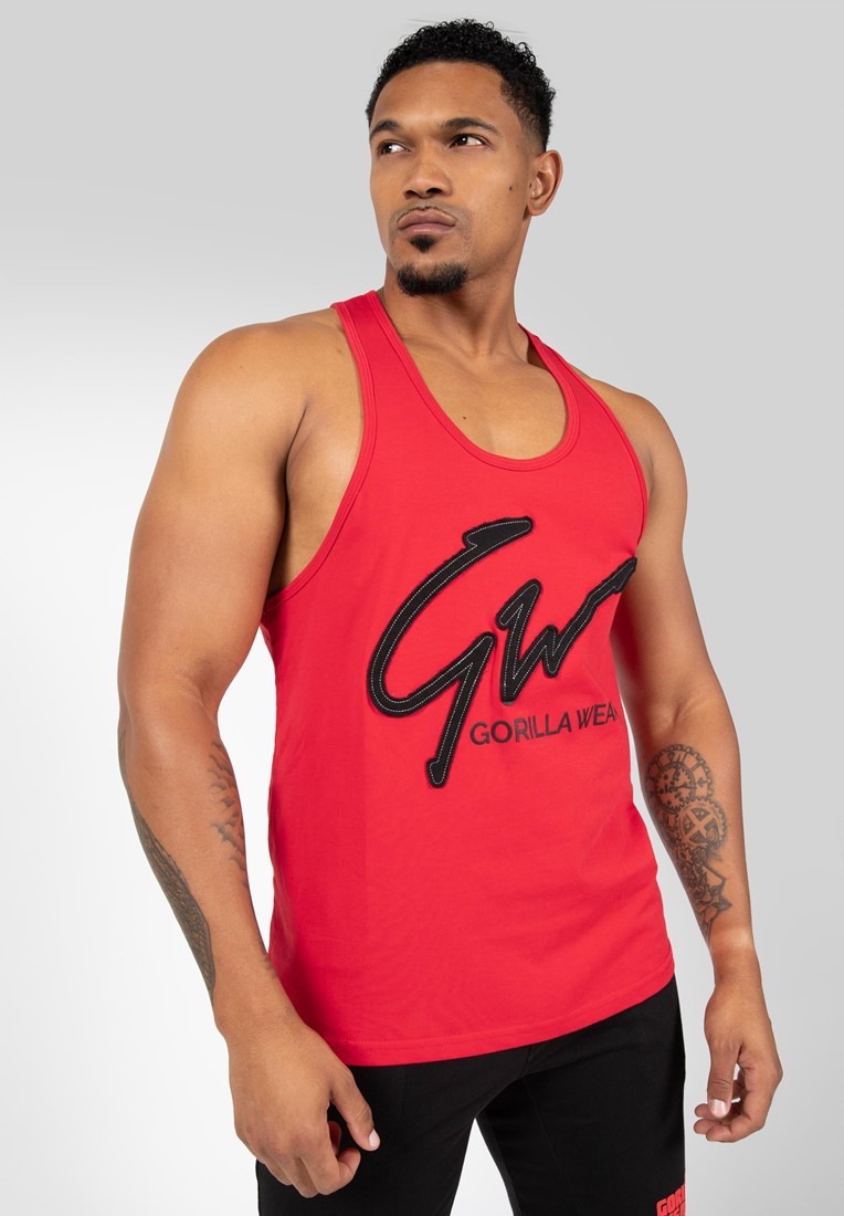 Evansville Tank Top - Red - 3XL