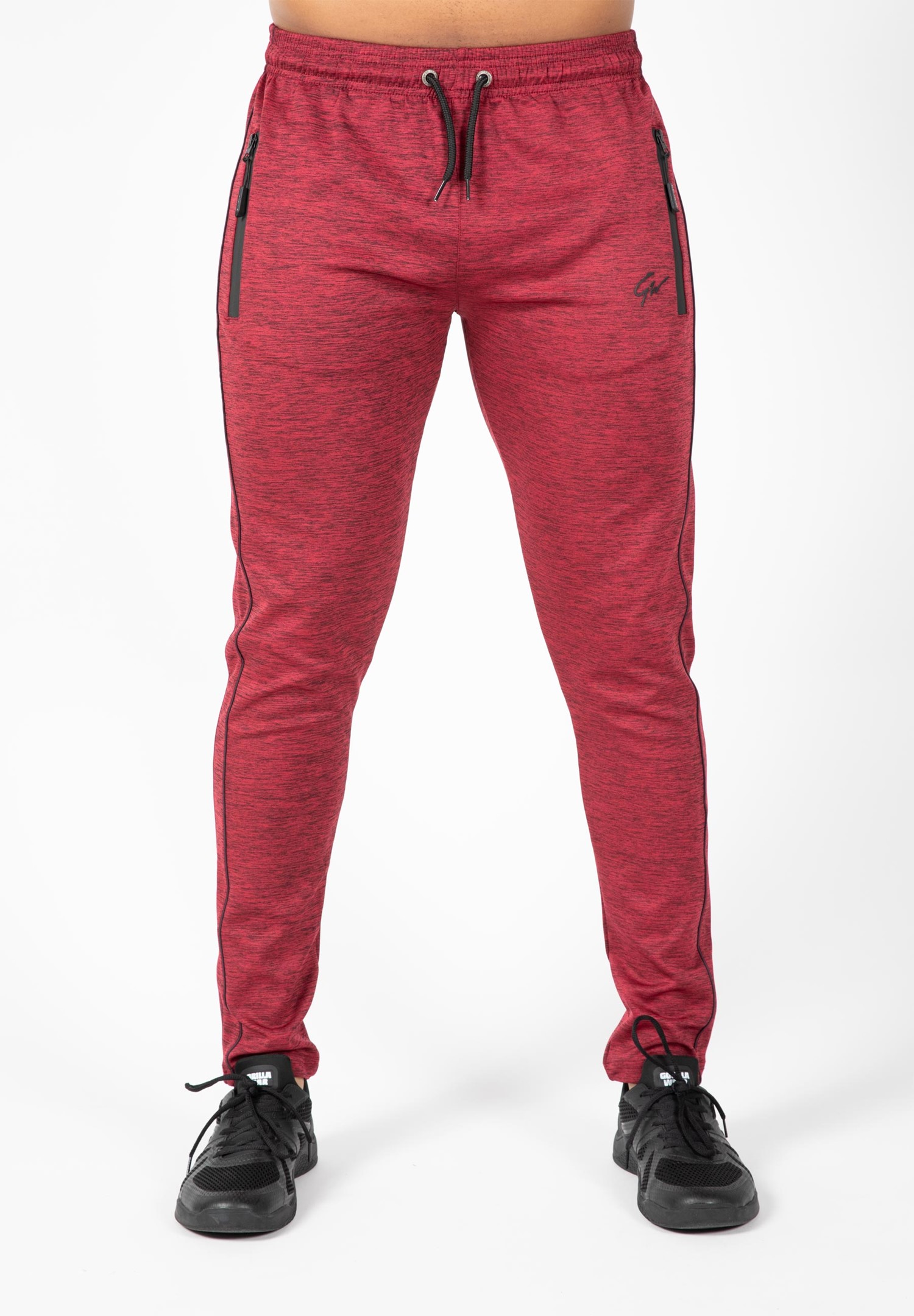 Wenden Track Pants - Burgundy Red - XL