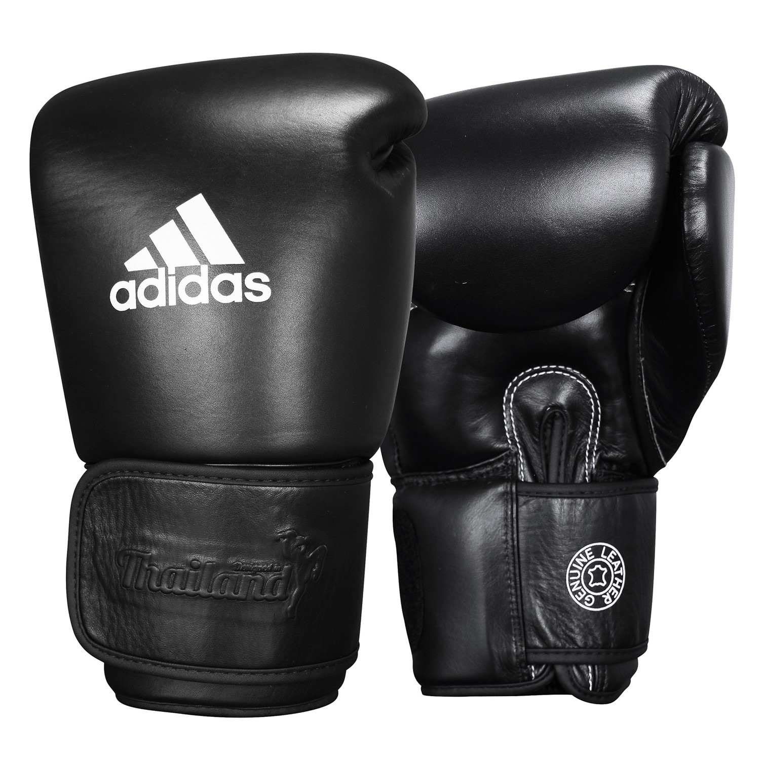 Adidas Muay Thai TP300  (Kick)Bokshandschoenen - Zwart - 16 oz