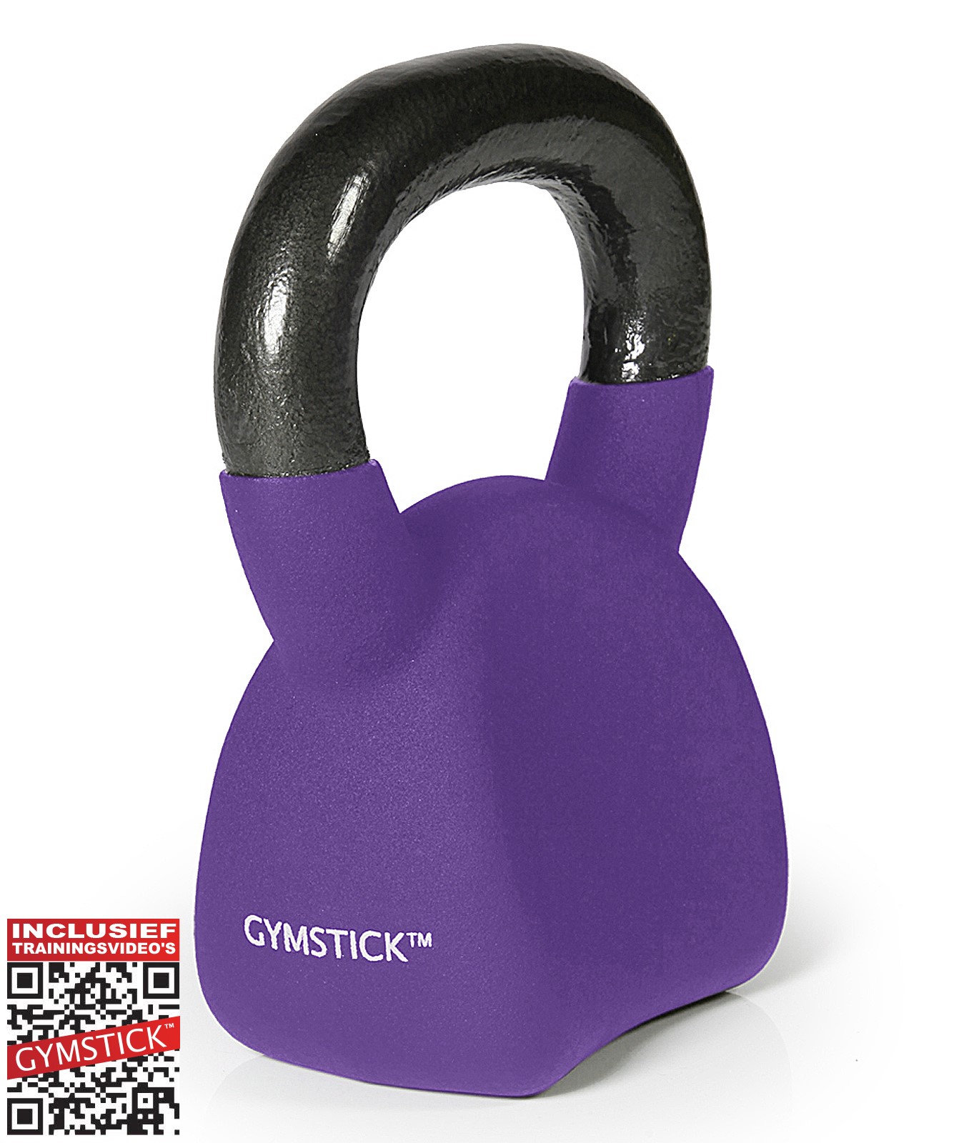 Gymstick Ergo Kettlebell 6 kg - Met Online Trainingsvideo's