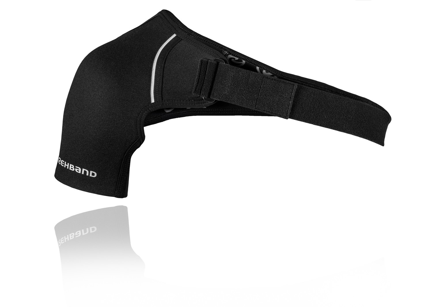 Rehband QD Schouderbrace - 3 mm - Zwart - Rechts - XL