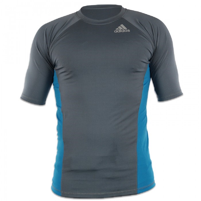 Adidas Training Rashguard Korte Mouw - XL