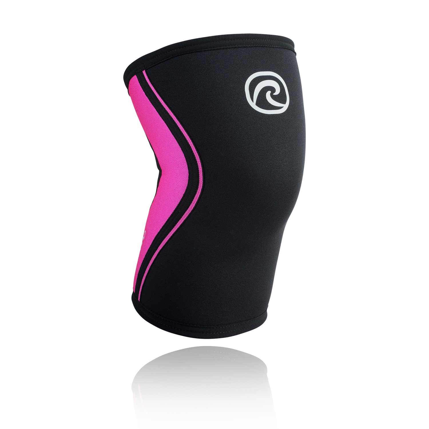 Rehband RX Kniebrace - 5 mm - Zwart/Roze - S