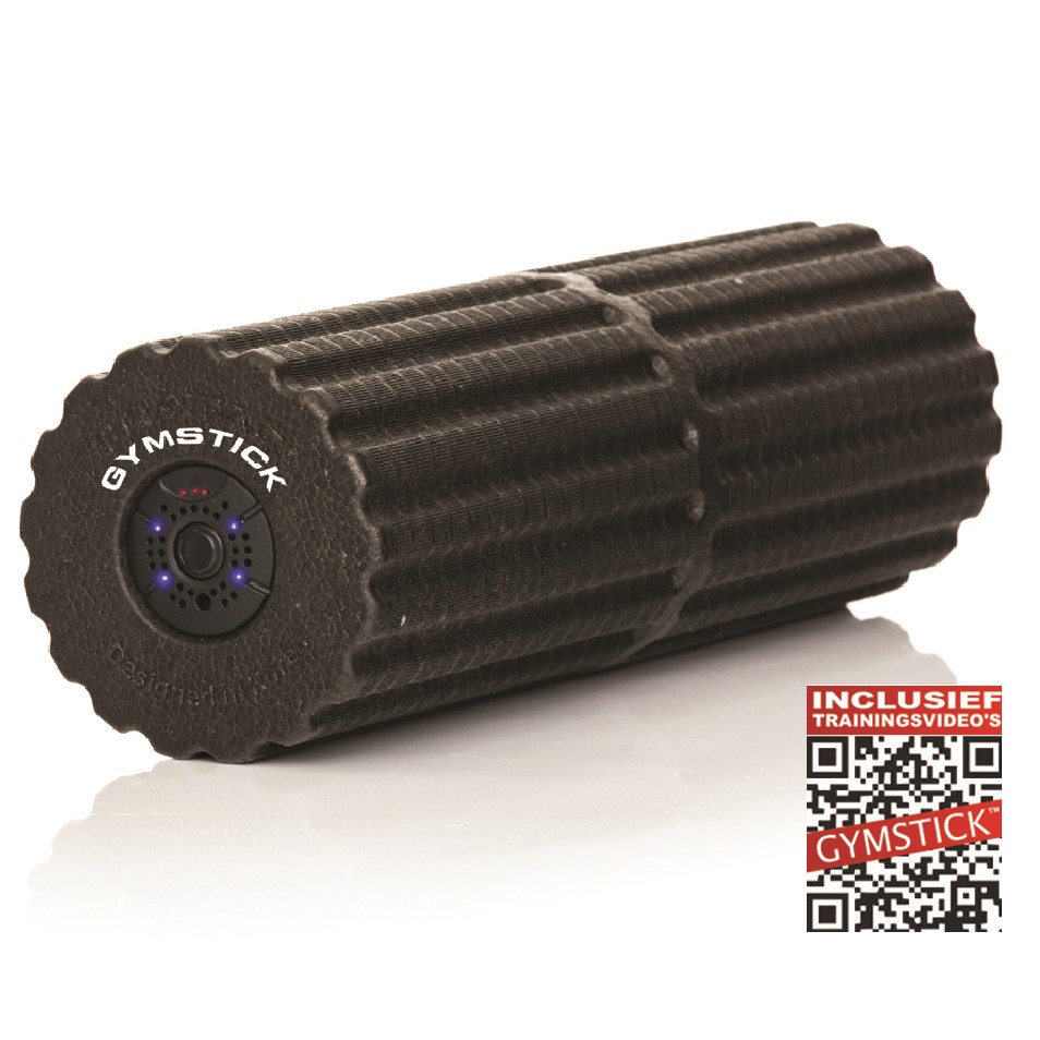 Gymstick Tratac Vibration Roller - Foam Roller - 45 cm - Met Online Trainingsvideo's