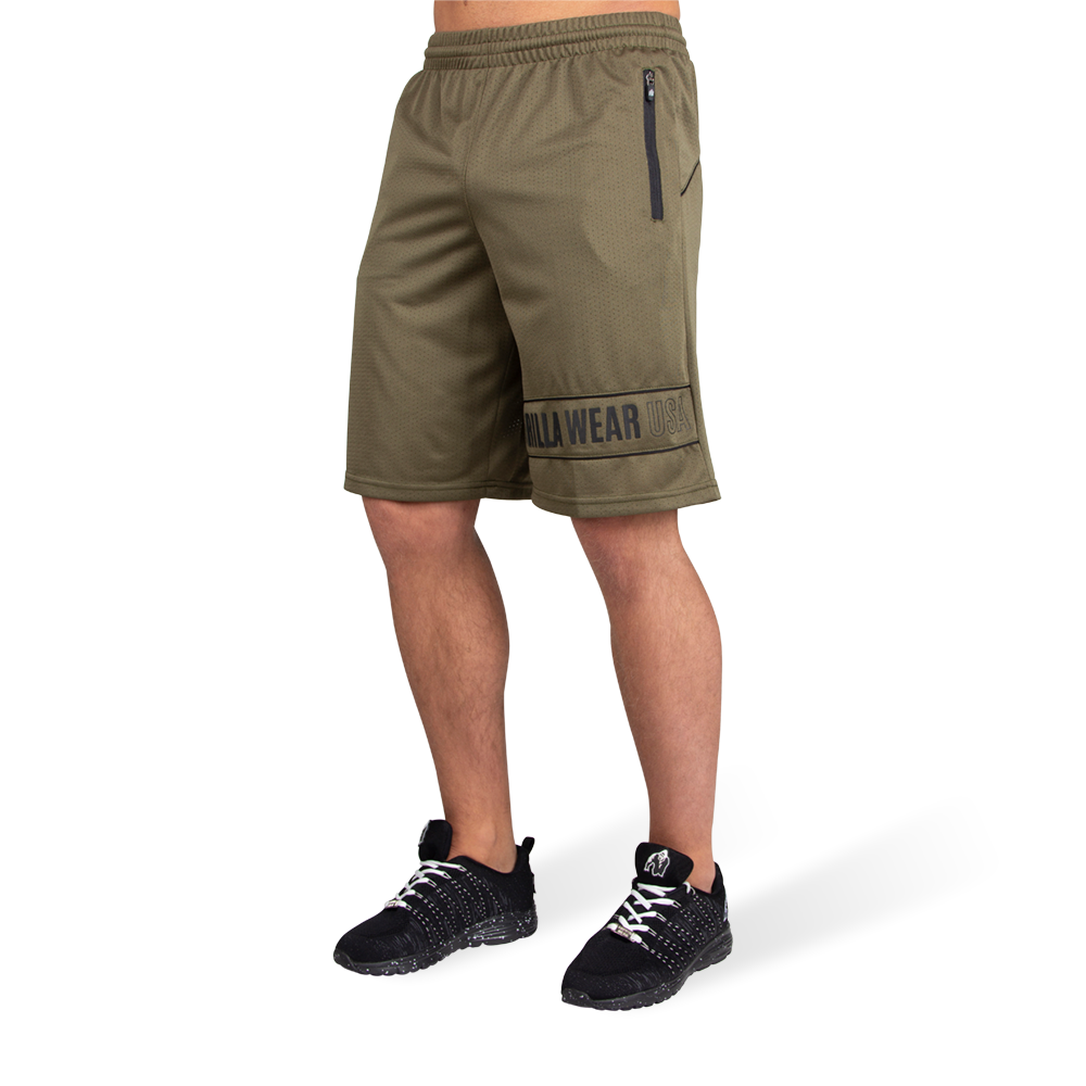 Branson Shorts - Army Green/Black - M