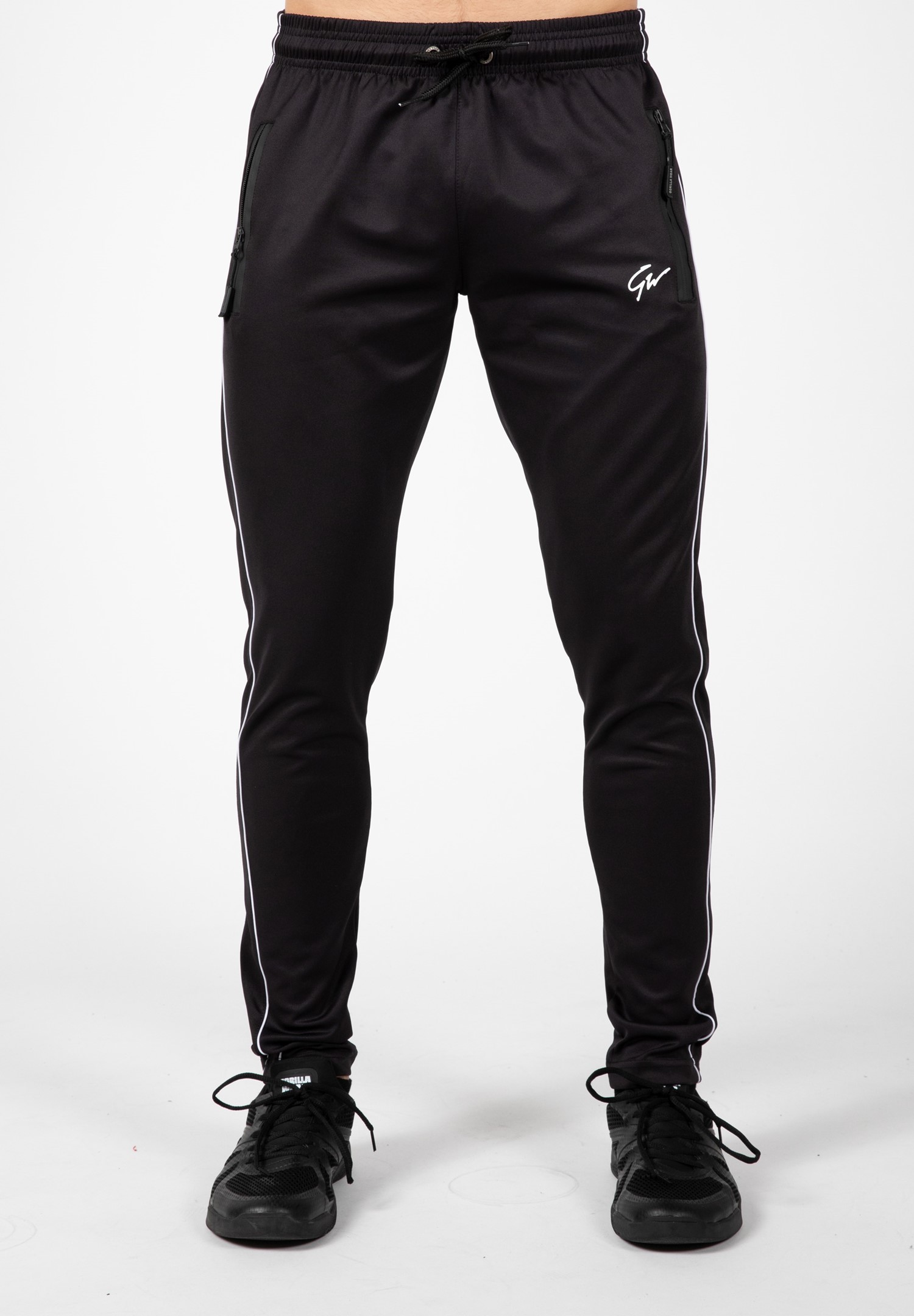 Wenden Track Pants - Black/White - S