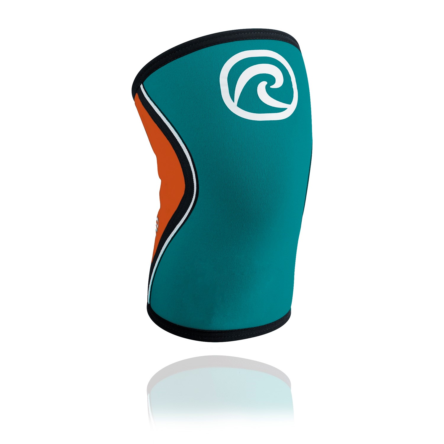 Rehband RX Kniebrace - 5 mm - Turquoise/Oranje