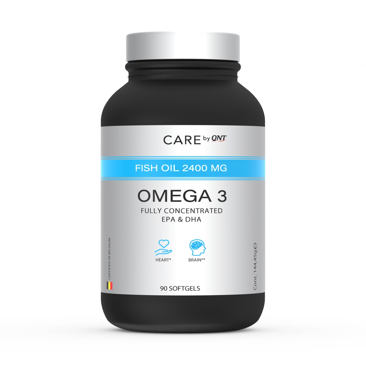 QNT Care Omega 3 - 90 Capsules