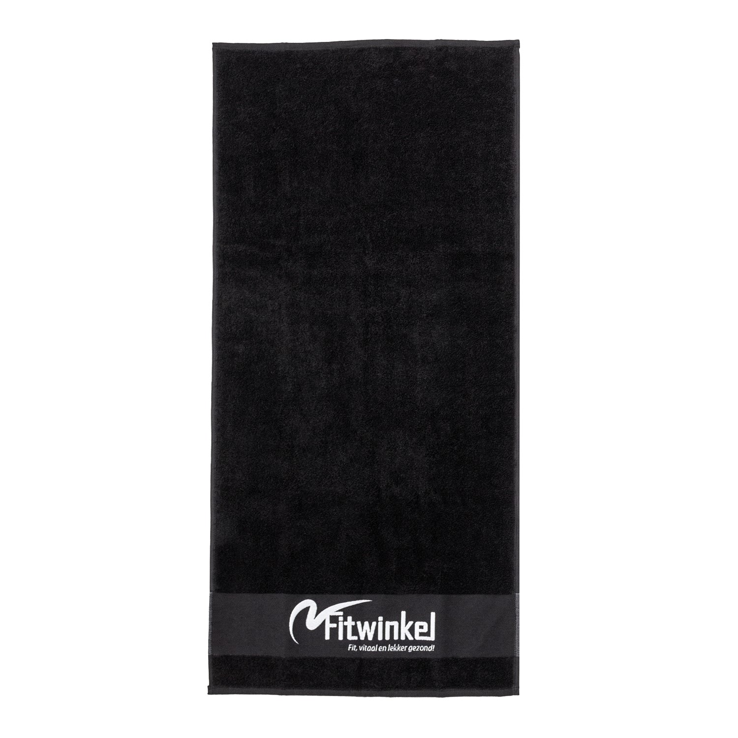 Fitwinkel Handdoek - 100 x 50 cm - Zwart