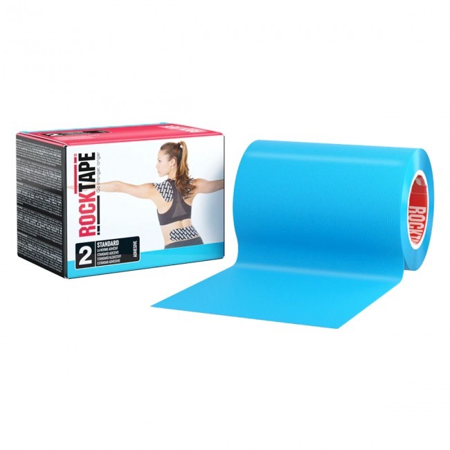 RockTape Classic Kinesiotape - Sporttape - 10 cm x 5 m - Blauw