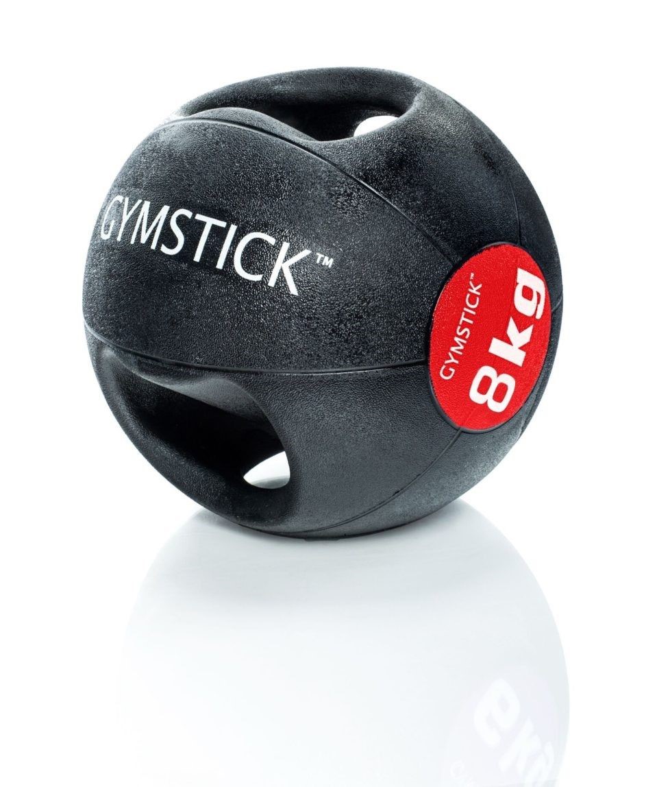 Gymstick medicijnbal met handvaten - 8 kg