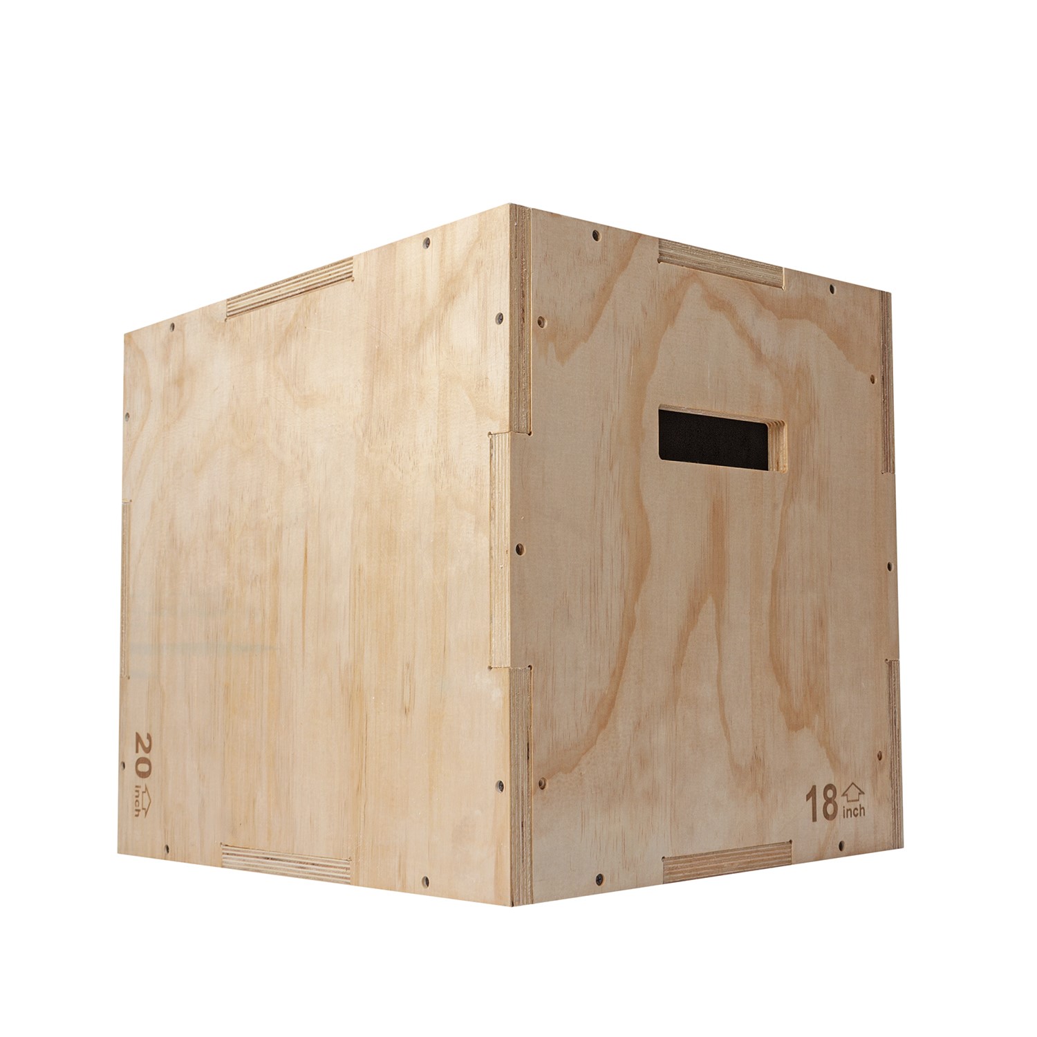 VirtuFit Houten Plyo Box 3-in-1 - Klein - 40 x 45 x 50 cm