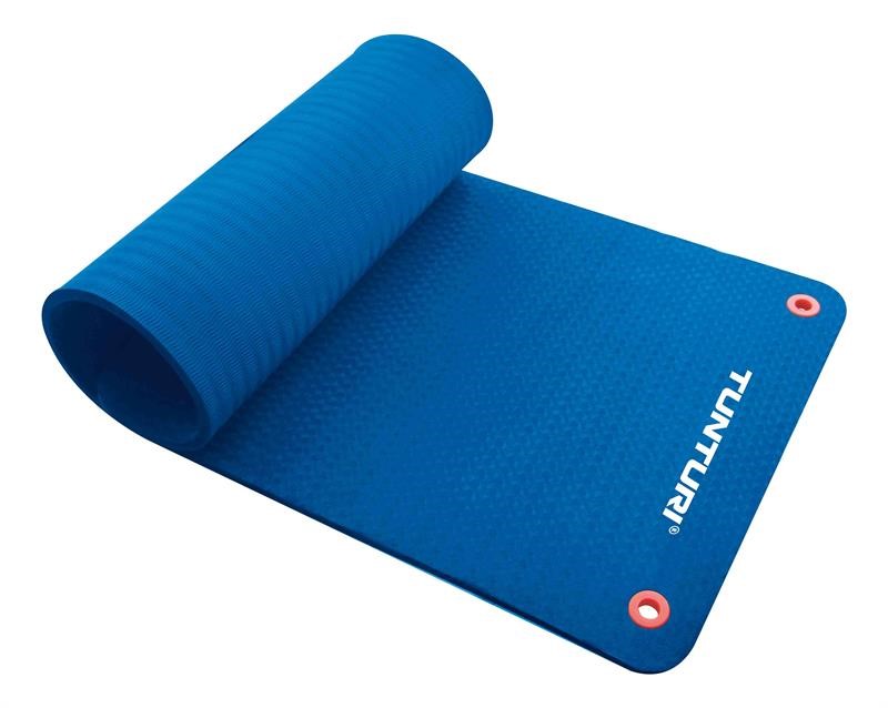 Tunturi Fitnessmat Pro 140 x 60 cm Blauw