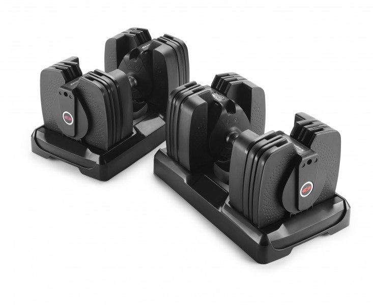 Bowflex SelectTech 560i Smart Verstelbare Dumbbellset - 2 x 27,2 kg