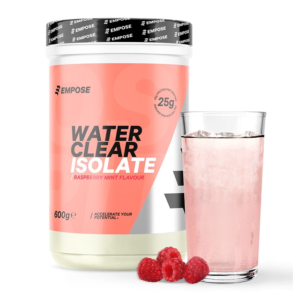 Empose Nutrition Water Clear Isolate - Proteine Ranja - Eiwit Poeder - 600 gr - Raspberry Mint