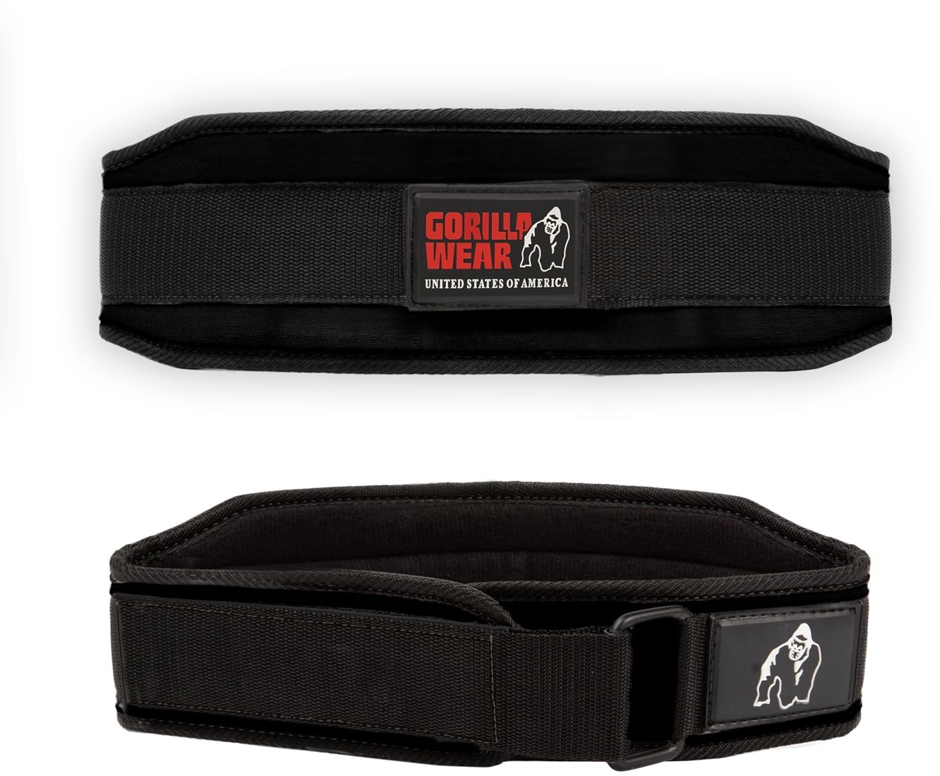 Gorilla Wear 4 Inch Dames Lifting Belt - Zwart - M