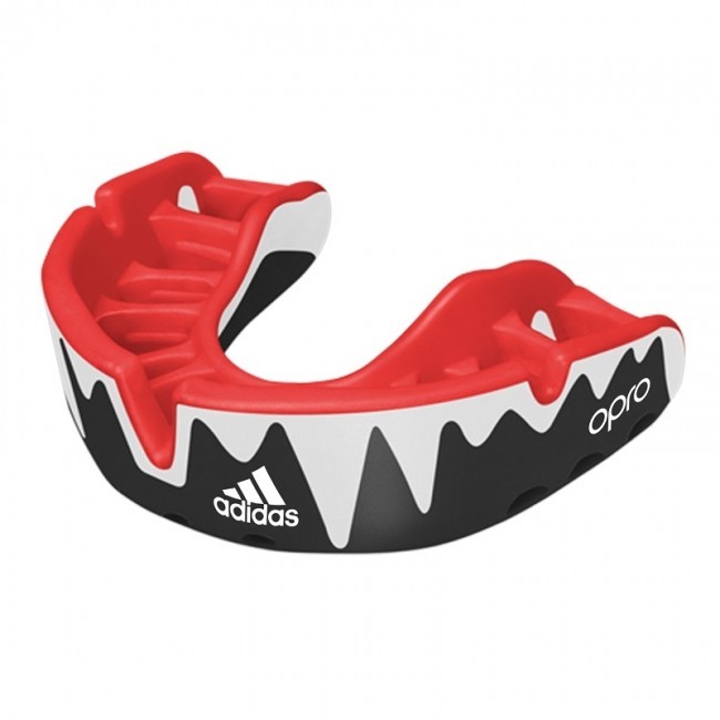 Adidas Gebitsbeschermer Opro Gen4 - Platinum Edition - Rood/Zwart/Wit