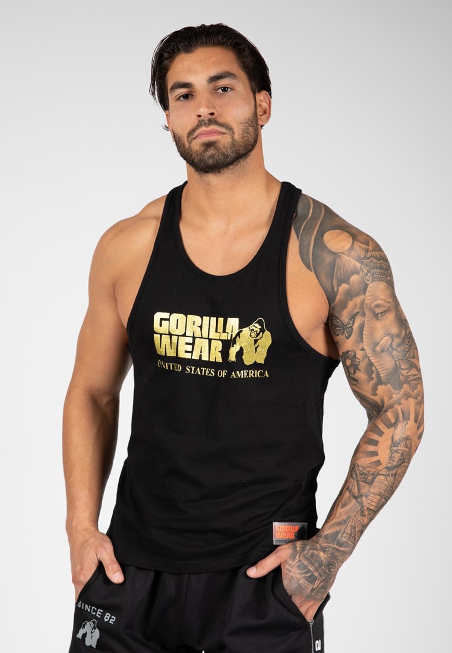 Gorilla Wear Classic Tank Top - Goud - XL