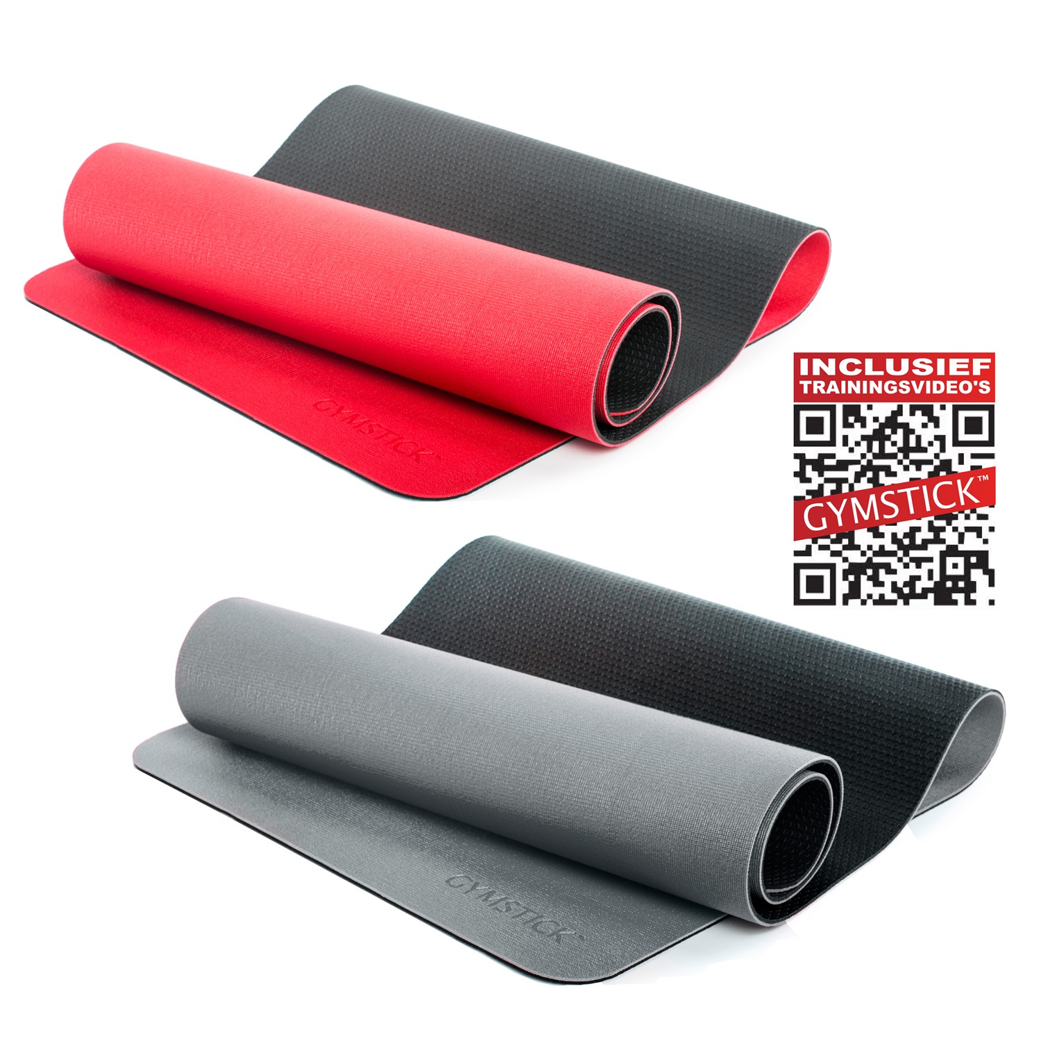 Gymstick Pro Yoga Mat - Met Online Trainingsvideo's