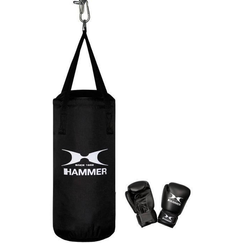 Hammer FIT Boxing Set Junior - 50 cm Bokszak + 6 oz Bokshandschoenen