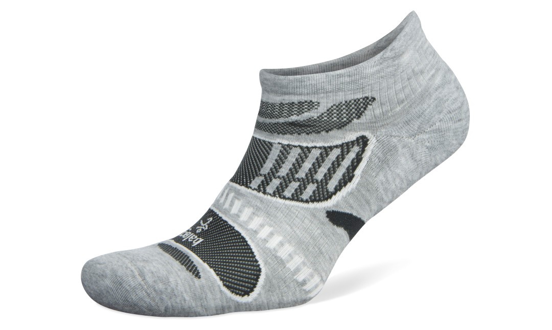 Balega Ultralight No Show Sportsok - Grey / White - M