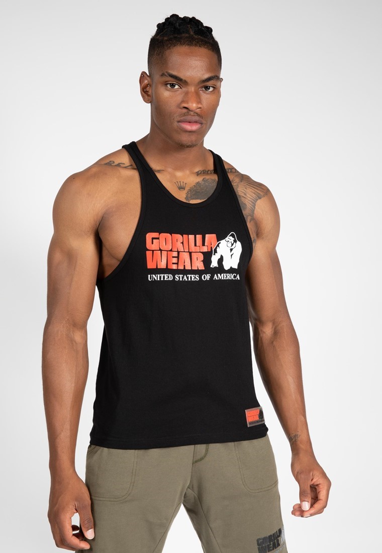 Gorilla Wear Classic Tank Top Zwart - M