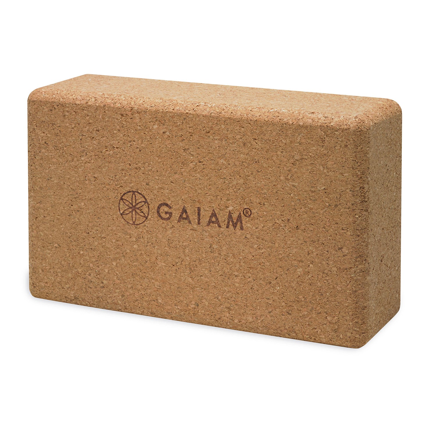 Gaiam Yoga Blok - Cork Brick