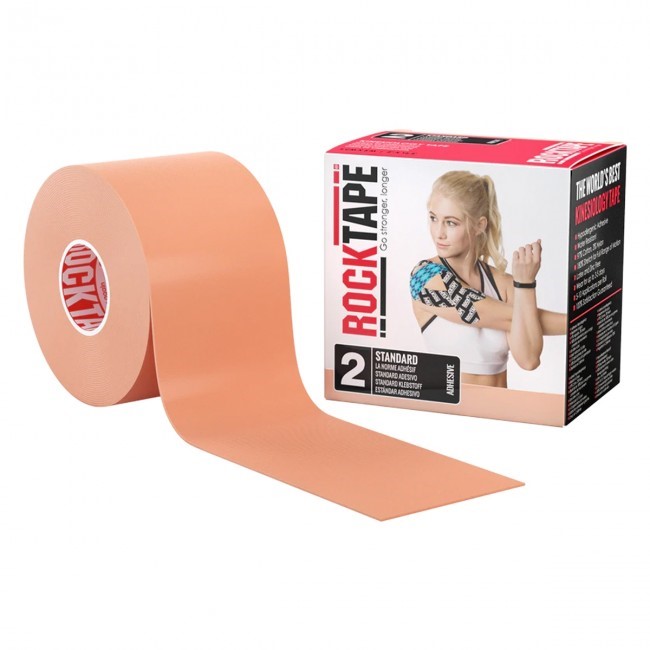 RockTape Classic Kinesiotape - Sporttape - 5 cm x 5 m - Beige