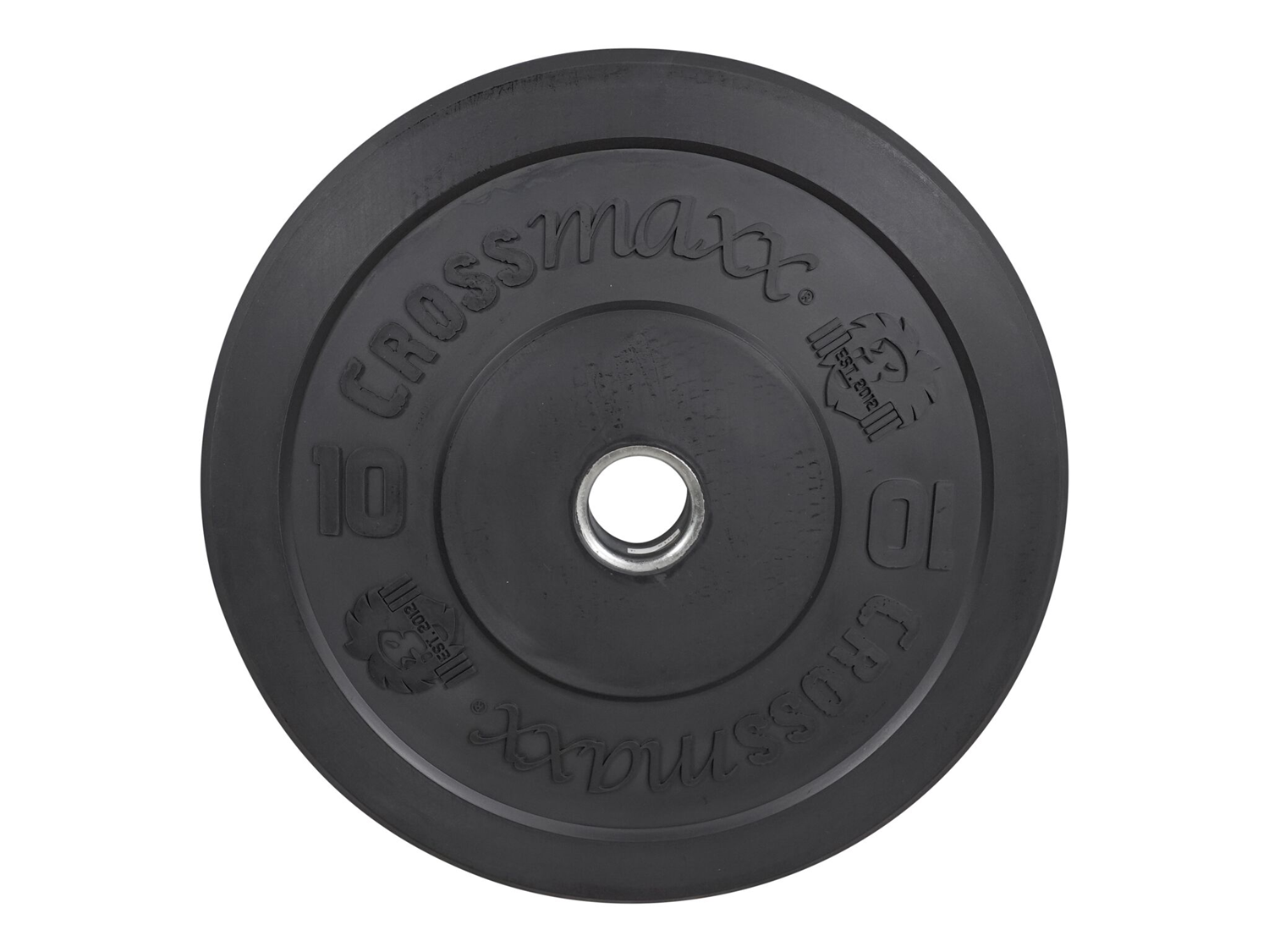 Lifemaxx Crossmaxx Olympische Halterschijf - 50 mm - 10 kg - Zwart