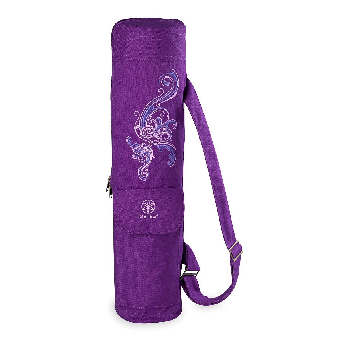 Gaiam Yogamat Tas - Deep Plum Surf