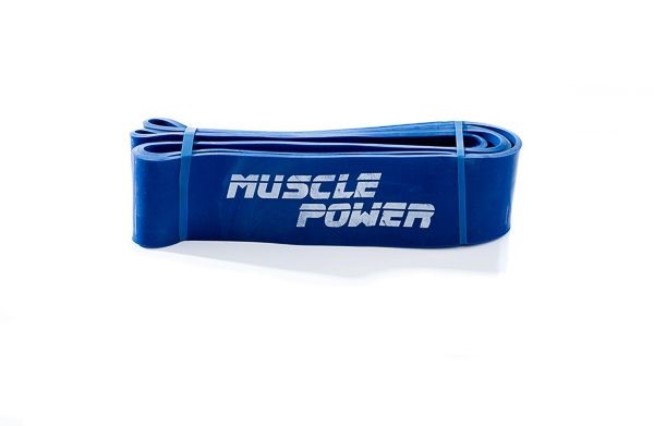 Muscle Power Power Band - Blauw - Extra Sterk