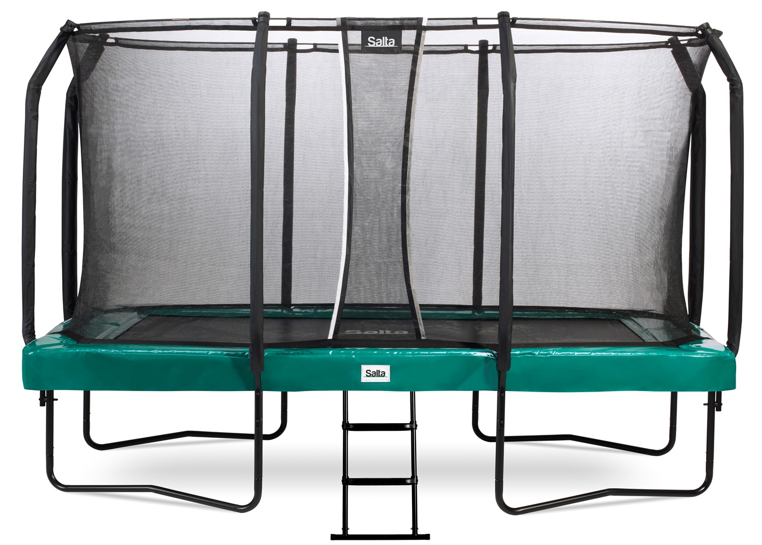 Salta First Class Trampoline met Veiligheidsnet - 427 x 244 cm - Groen