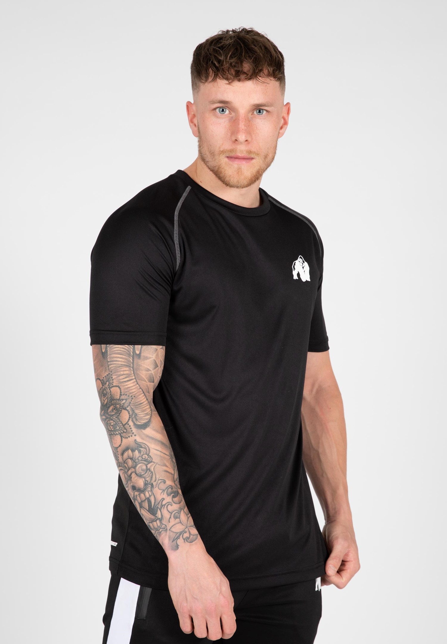 Gorilla Wear Performance T-Shirt - Zwart - XL