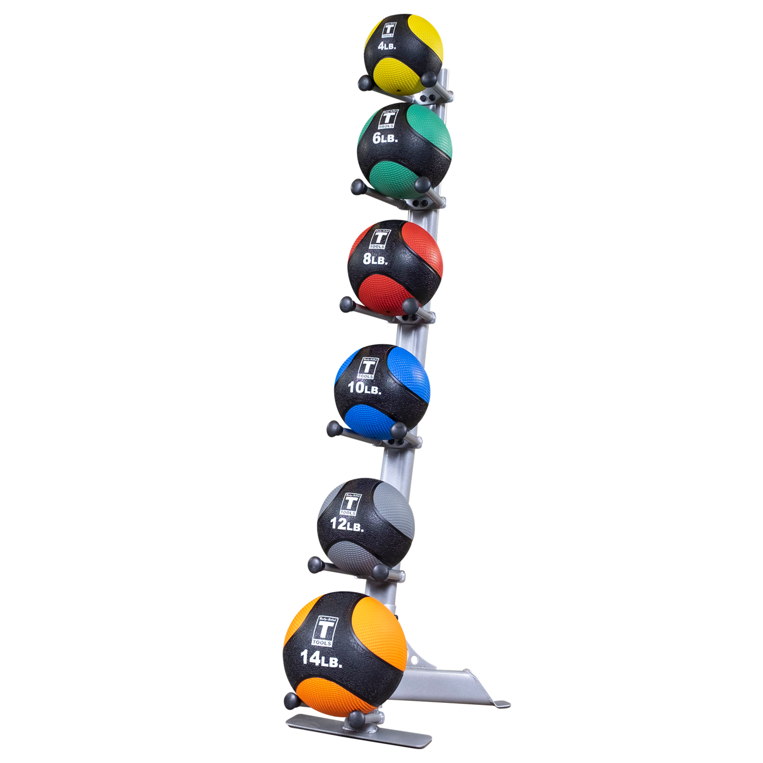 Body-Solid 6-Medicine Ball Rack