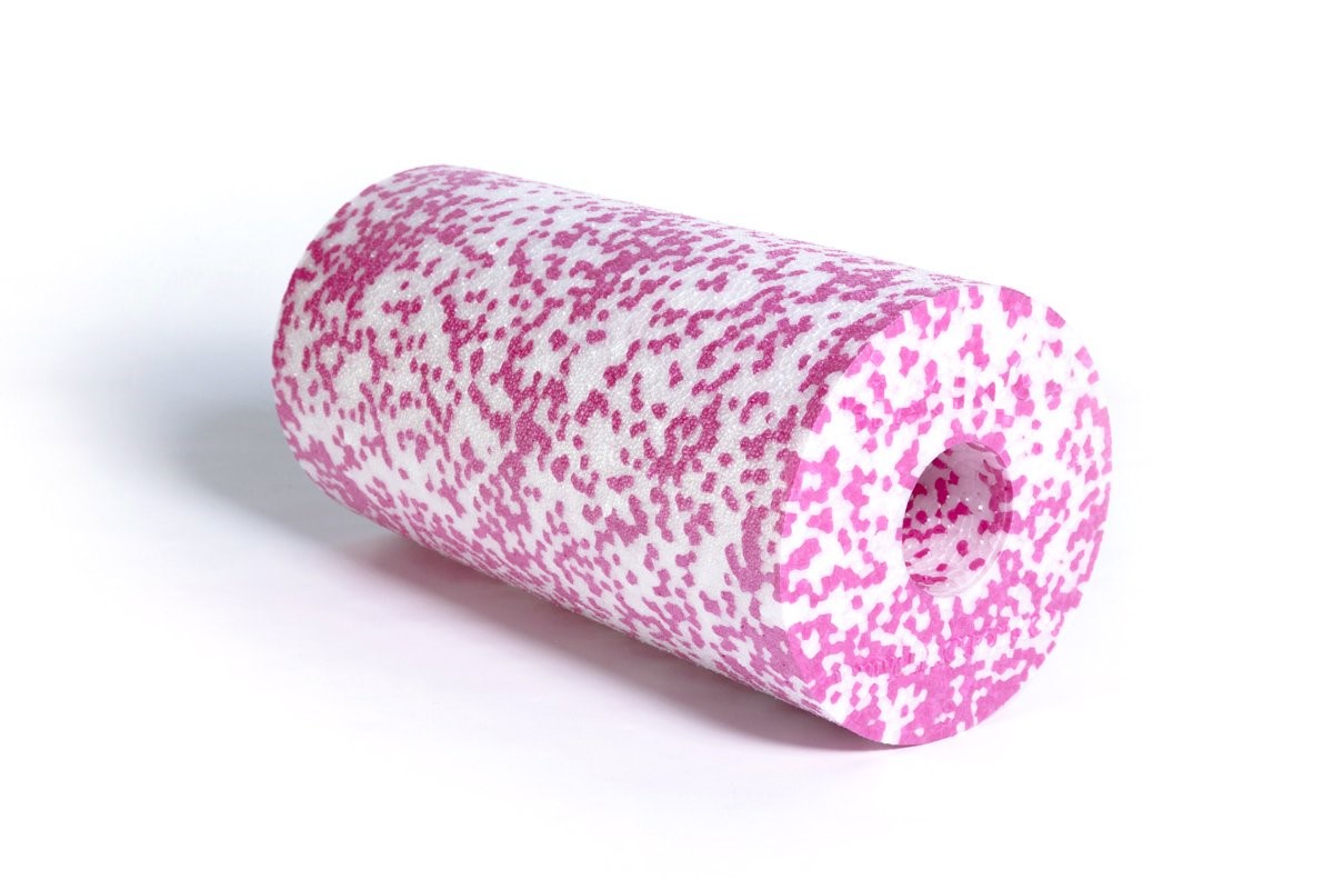 Blackroll MED Foam Roller - 30 cm - Wit / Roze