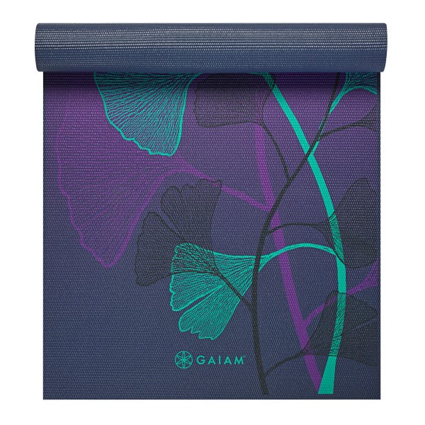 Gaiam Yoga Mat - 6 mm - Lily Shadows