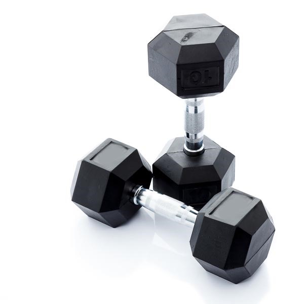 Muscle Power Hexa Dumbbell - Per Stuk - 17,5 kg