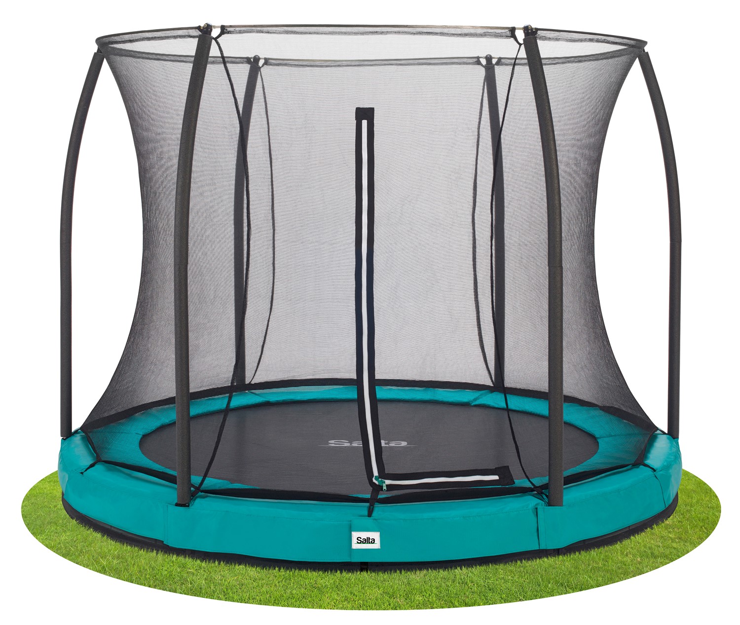 Salta Comfort Edition Ground Trampoline met Veiligheidsnet - 183 cm - Groen