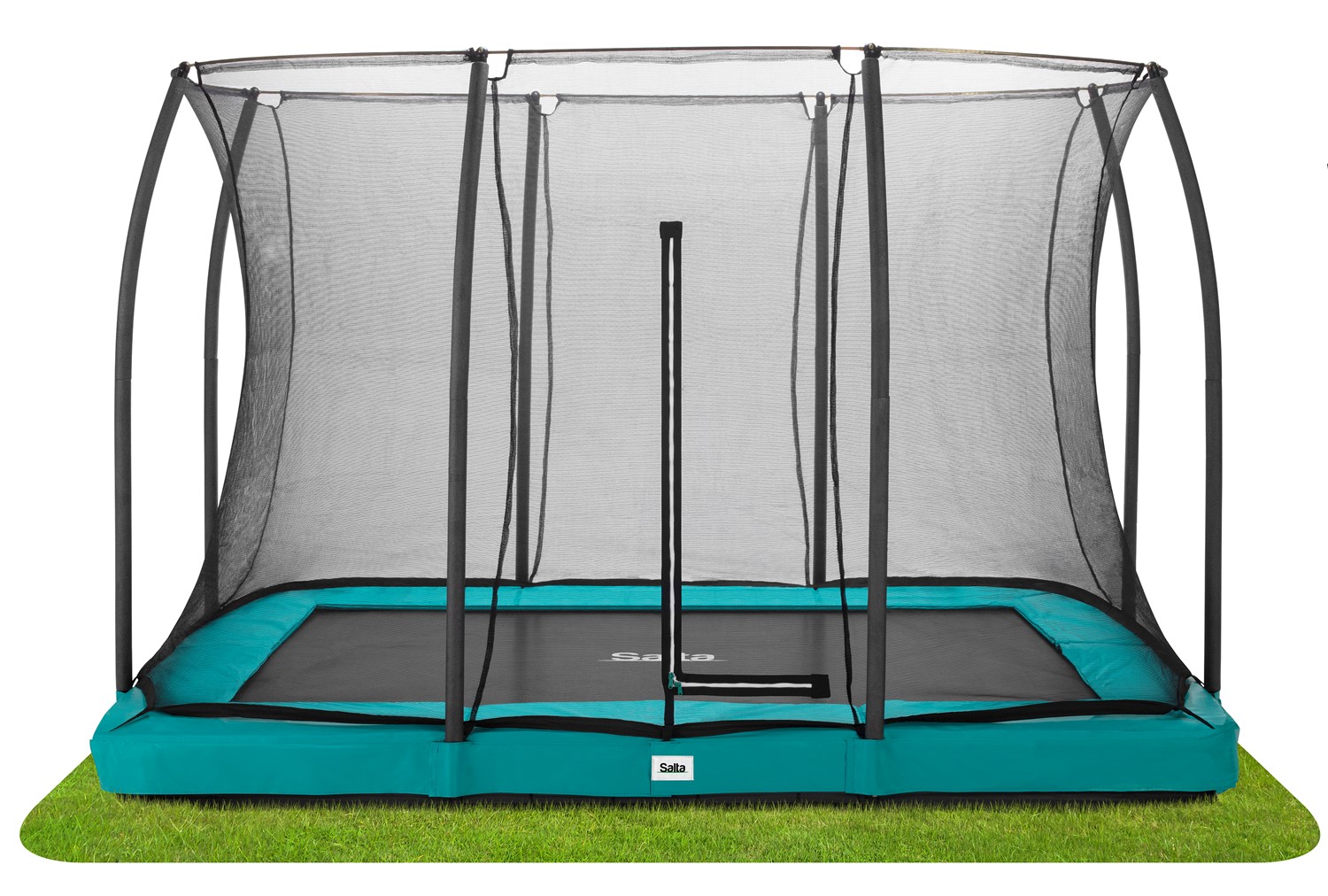 Salta - Comfort Edition Ground Trampoline met Veiligheidsnet - 305 x 214 cm - Groen