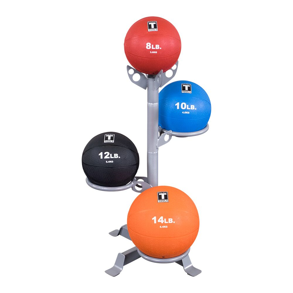 Body-Solid 3-Medicine Ball Rack