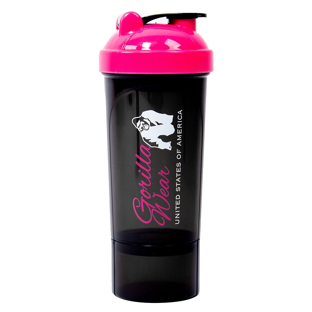 Gorilla Wear Compacte Shaker - Zwart/Roze