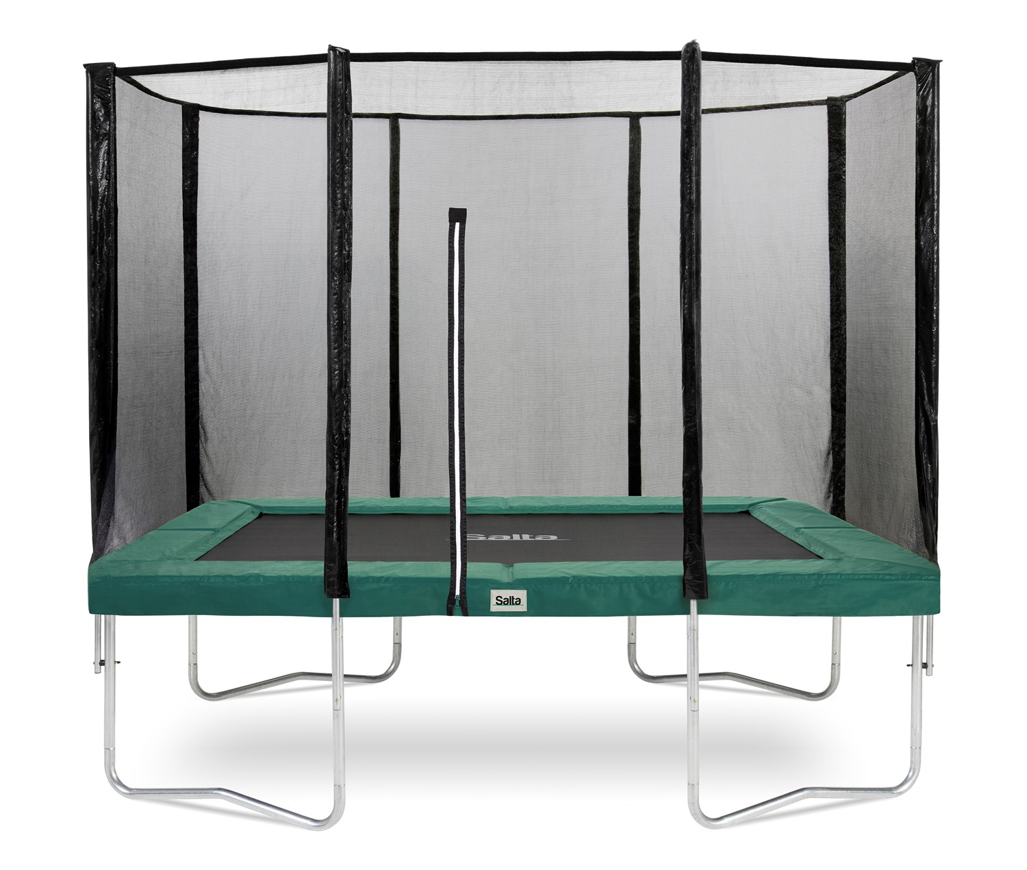 Salta Combo Trampoline met Veiligheidsnet - 153 x 214 cm - Groen