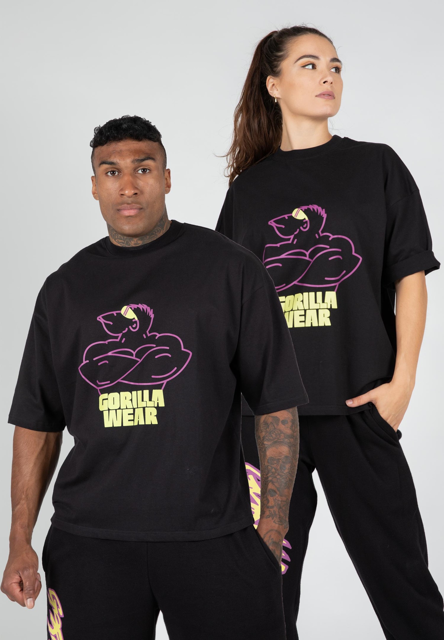 Gorilla Wear Legacy Oversized T-Shirt - Zwart