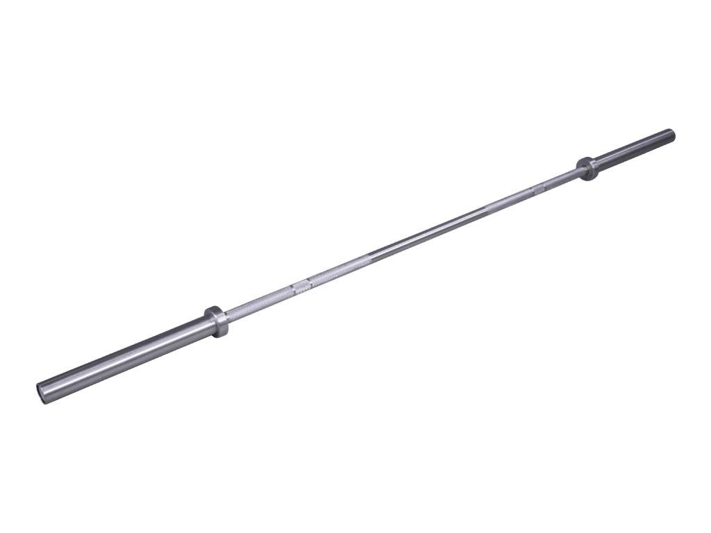 Lifemaxx Olympic Bar Halterstang - Geborsteld Staal - 220 cm - Tweedekans