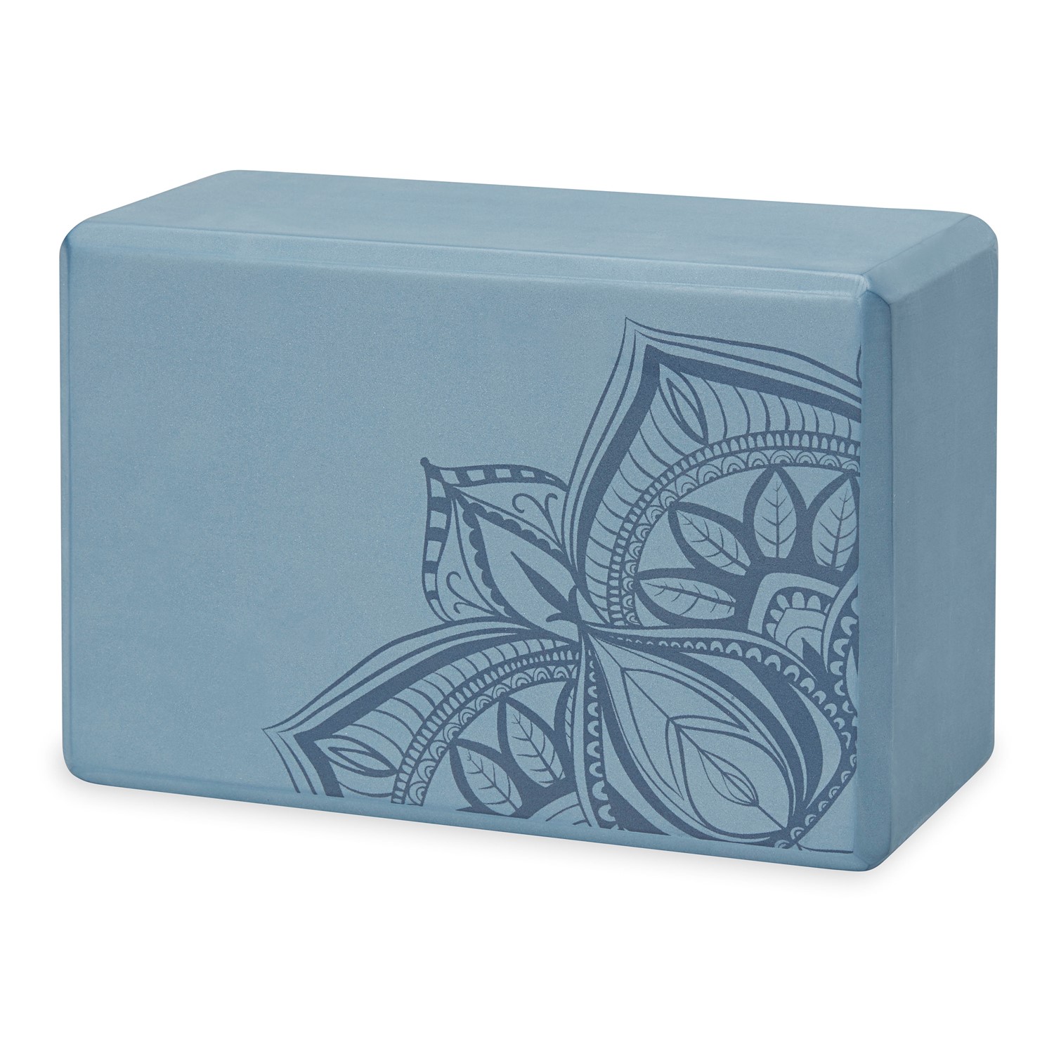 Gaiam Yoga Blok - Blue Shadow Point