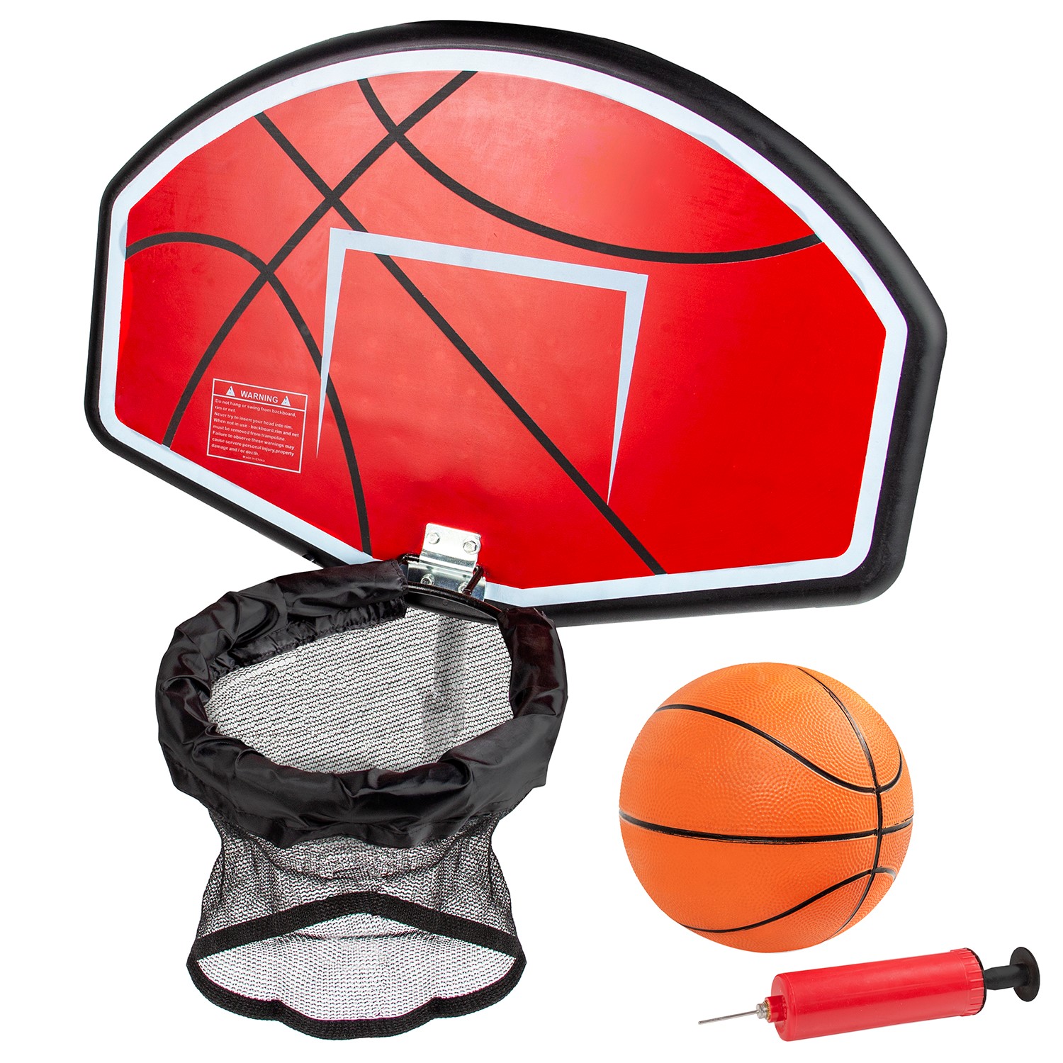 VirtuFit Trampolinebasket - Basketbal Ring - met Bal