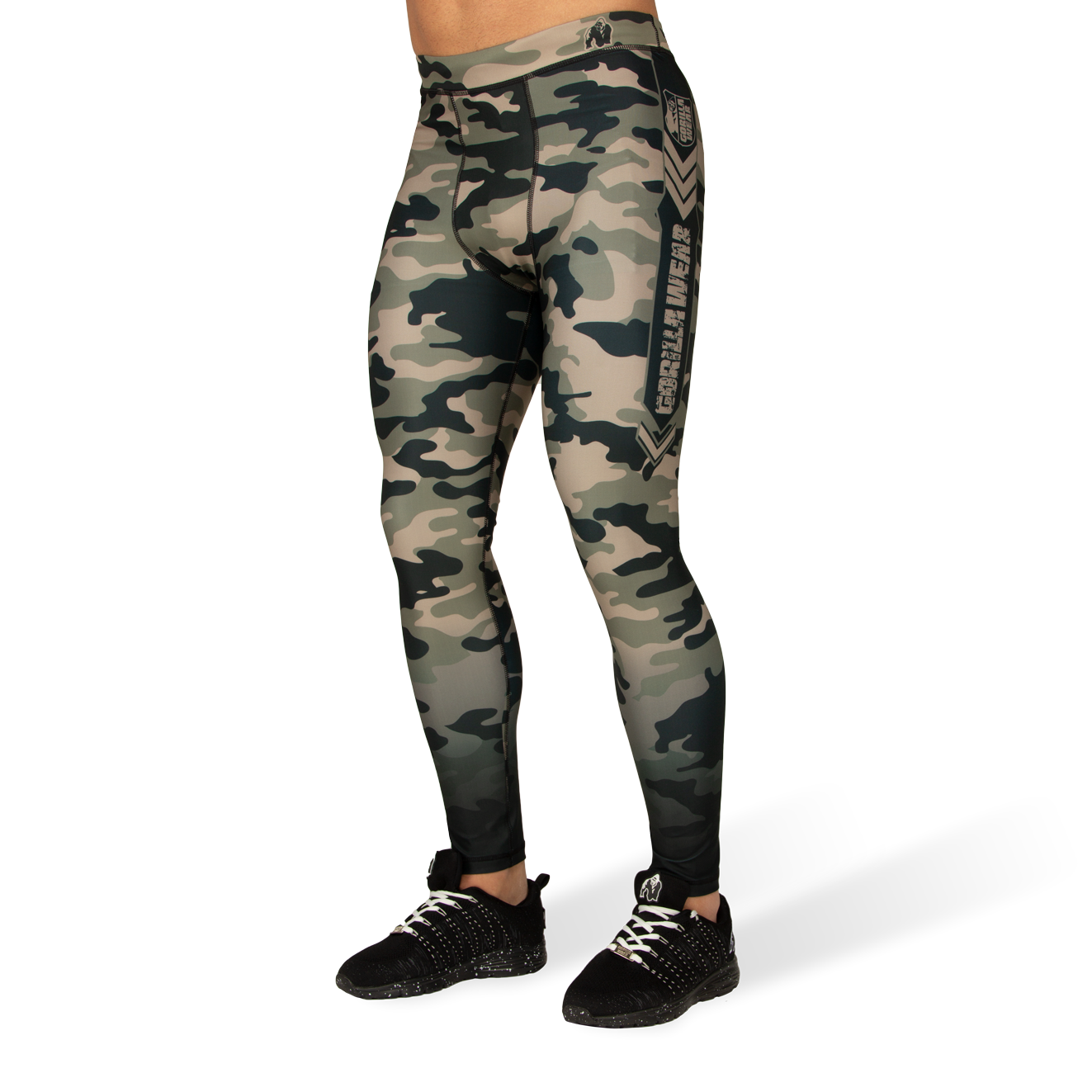 Gorilla Wear Franklin Tights - Legergroen Camo - M