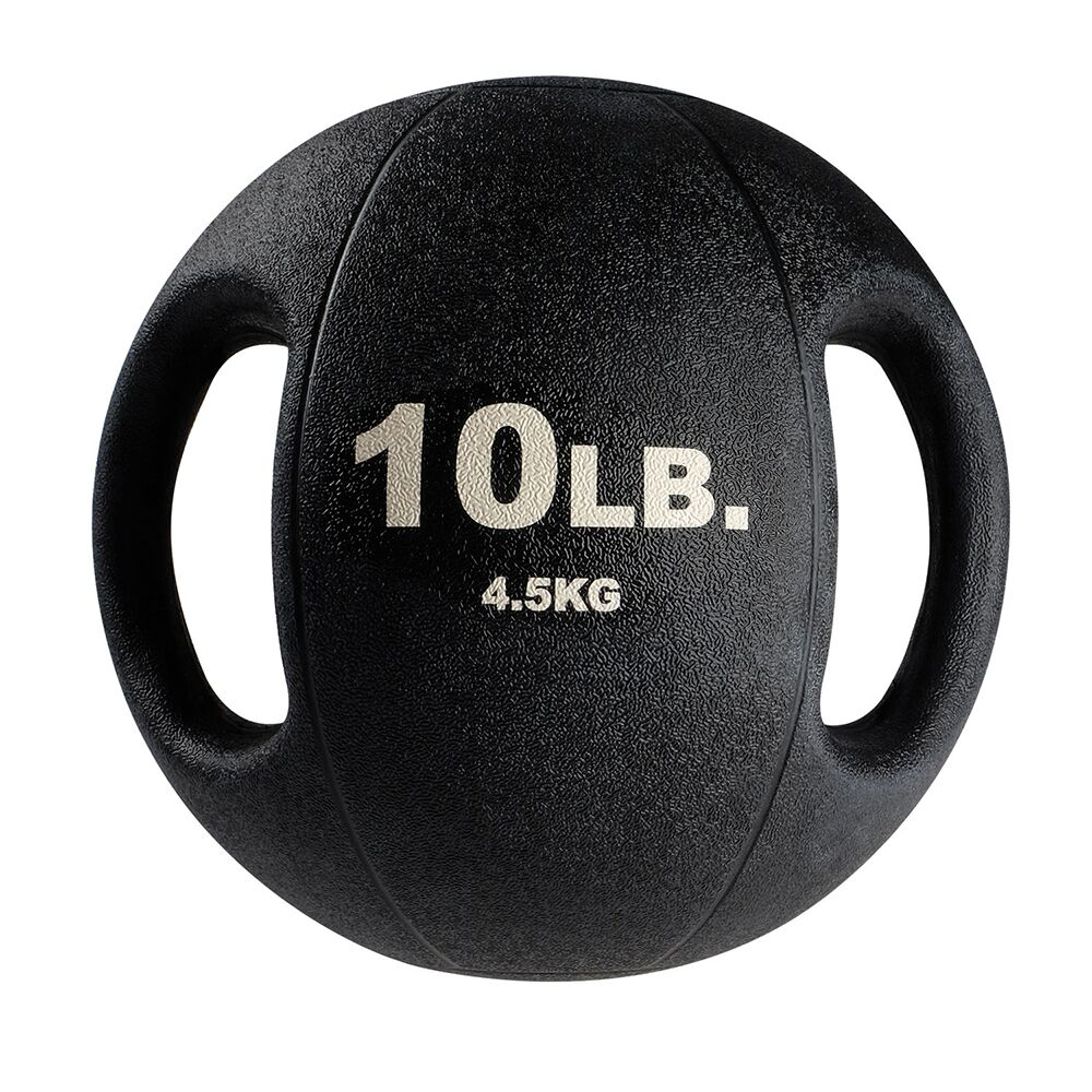 Body-Solid Dual-Grip Medicine Ball - Medicijnbal met Handvaten - 4,5 kg