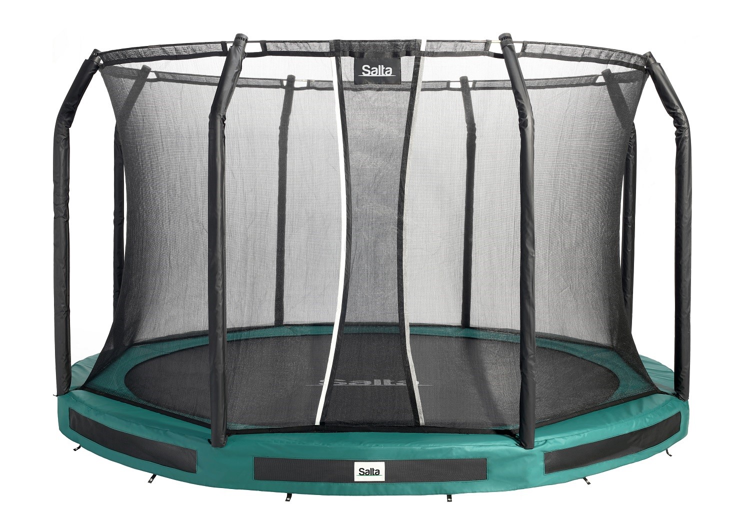 Salta Premium Ground Trampoline met Veiligheidsnet - 305 cm - Groen