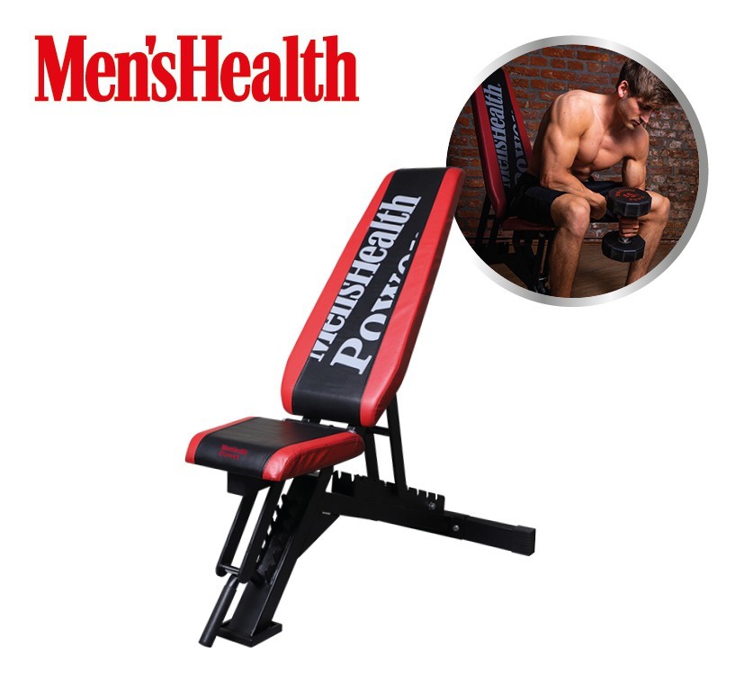 Men's Health Adjustable Bench - Verstelbare Halterbank